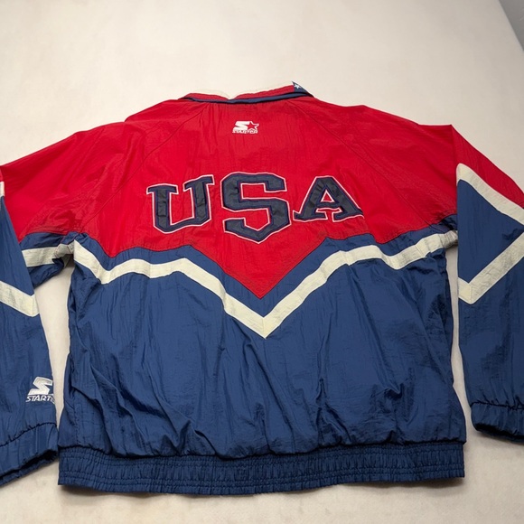 Vintage Starter Atlanta 1996 USA Olympic Games Jacket Size Medium - Picture 2 of 8